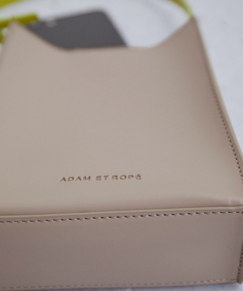ADAM ET ROPE'（アダムエロペ）の「ミニポシェット（ショルダーバッグ・レディース・グレー/ブラック/ホワイト・FREE）」の10枚目の写真