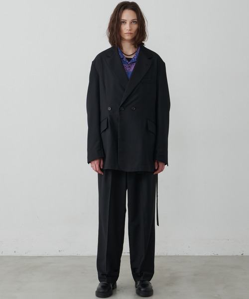 AIVER（アイバー）の「AIVER　セミダブルルーズテーラードジャケット（テーラードジャケット・メンズ・ナチュラル/ネイビー/ブラック・MEDIUM/SMALL/LARGE）」の21枚目の写真