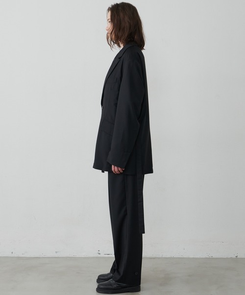 AIVER（アイバー）の「AIVER　セミダブルルーズテーラードジャケット（テーラードジャケット・メンズ・ナチュラル/ネイビー/ブラック・MEDIUM/SMALL/LARGE）」の22枚目の写真