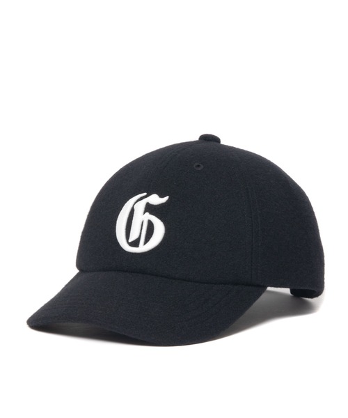 COOTIE Wool Melton 5 Panel Cap ブラック COOTIE PRODUCTIONS - Polyester 5 Panel Mesh Cap (Jakob