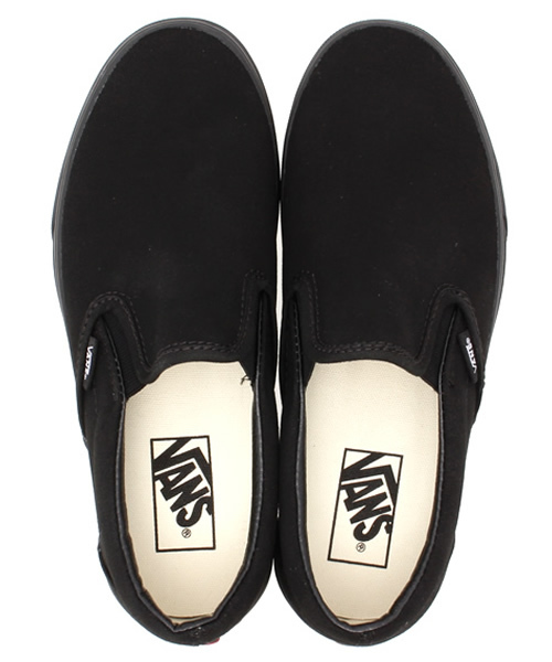 VANS（バンズ）の「＜VANS＞ CVS SLIP ON スニーカー②◆（スニーカー・レディース・ブラック・6h/6/5h/4h/5）」の3枚目の写真