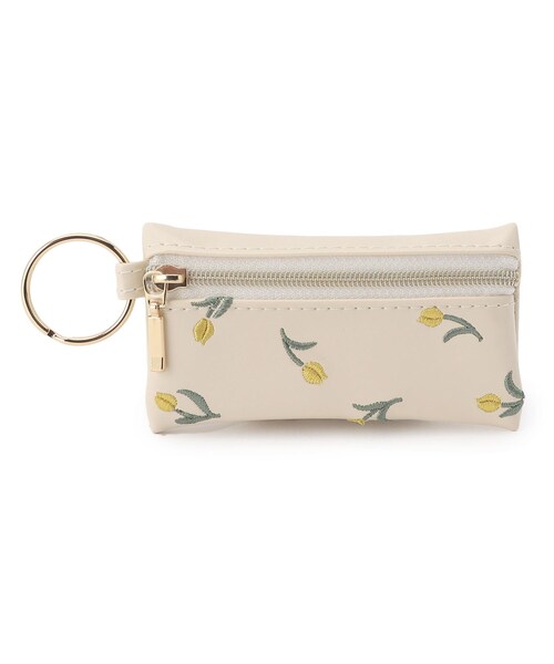 one'sterrace（ワンズテラス）の「◆FR スマートキーポーチ（キーケース/キーアクセサリー・レディース・グリーン系/オレンジ系/ピンク/シルバー/オフホワイト/ブルー・99）」の2枚目の写真