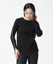 DROIT BELLO | DROIT BELLO(ドロイトベロ) シアーメローロングTシャツ(Tシャツ/カットソー)