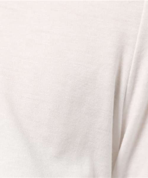 OUTLET（アウトレット）の「【DouDou】クルーカットソー（Tシャツ/カットソー・レディース・オフホワイト・FREE）」の8枚目の写真