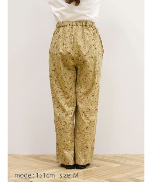 CRAFT STANDARD BOUTIQUE（クラフトスタンダードブティック）の「インドコットン　プリントイージーパンツ（その他パンツ・レディース・ベージュ/ブラック・M/L）」の20枚目の写真