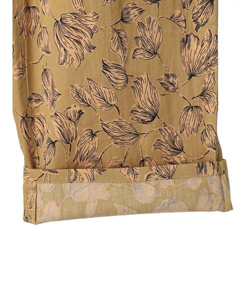 CRAFT STANDARD BOUTIQUE（クラフトスタンダードブティック）の「インドコットン　プリントイージーパンツ（その他パンツ・レディース・ベージュ/ブラック・M/L）」の9枚目の写真