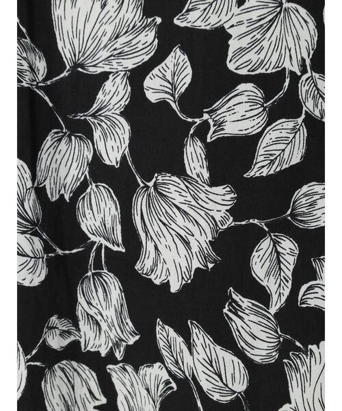 CRAFT STANDARD BOUTIQUE（クラフトスタンダードブティック）の「インドコットン　プリントイージーパンツ（その他パンツ・レディース・ベージュ/ブラック・M/L）」の7枚目の写真