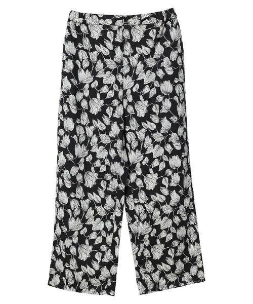 CRAFT STANDARD BOUTIQUE（クラフトスタンダードブティック）の「インドコットン　プリントイージーパンツ（その他パンツ・レディース・ベージュ/ブラック・M/L）」の5枚目の写真