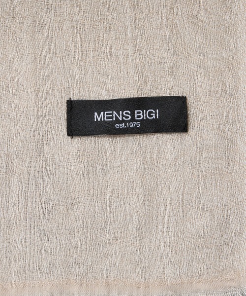 MEN'S BIGI（メンズビギ）の「ペイズリージャカードストール（ストール/ショール・メンズ・サックスブルー/ベージュ・FREE）」の13枚目の写真
