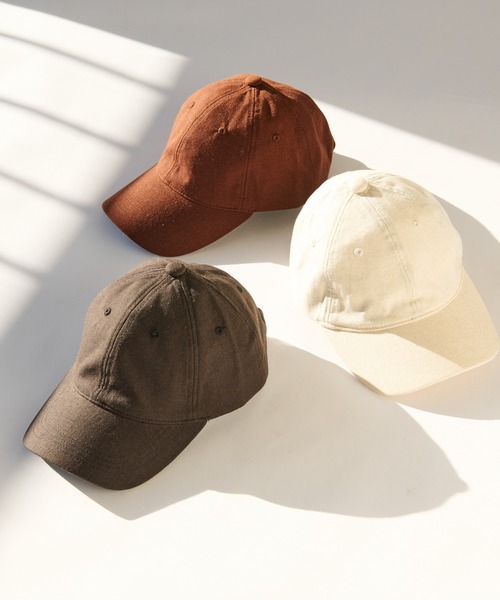 un dix cors（アンディコール）の「綿麻キャップ（キャップ・レディース・チャコールグレー/ブラウン/ライトベージュ・FREE）」の20枚目の写真