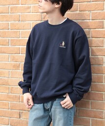 BEAMS HEART（ビームスハート）の「【ユニセックス】タキビ ベアー ビッグ スウェット（スウェット）」