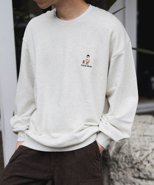 ユニセックス】タキビ ベアー ビッグ スウェット（スウェット）｜BEAMS