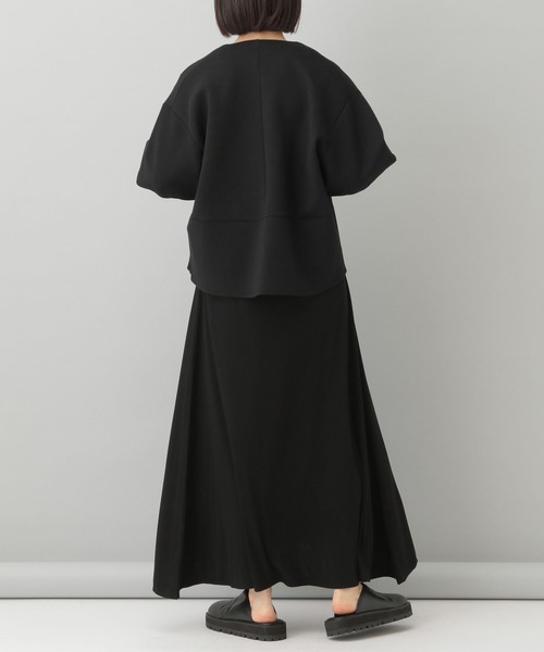 e/rm（イーアールエム）の「【e/rm】パフカーディガンセットワンピース（ワンピース・レディース・ブラック/グレー/オフホワイト・FREE）」の8枚目の写真