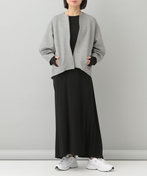 e/rm（イーアールエム）の「【e/rm】パフカーディガンセットワンピース（ワンピース・レディース・ブラック/グレー/オフホワイト・FREE）」の12枚目の写真