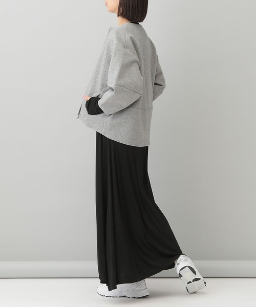 e/rm（イーアールエム）の「【e/rm】パフカーディガンセットワンピース（ワンピース・レディース・ブラック/グレー/オフホワイト・FREE）」の13枚目の写真