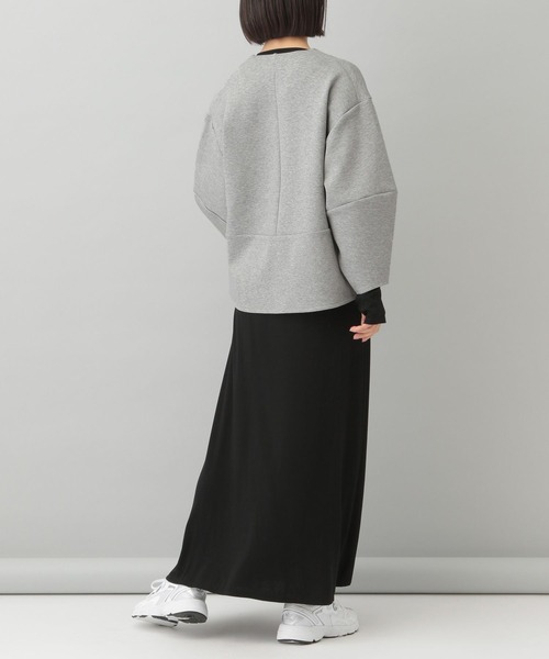 e/rm（イーアールエム）の「【e/rm】パフカーディガンセットワンピース（ワンピース・レディース・ブラック/グレー/オフホワイト・FREE）」の14枚目の写真