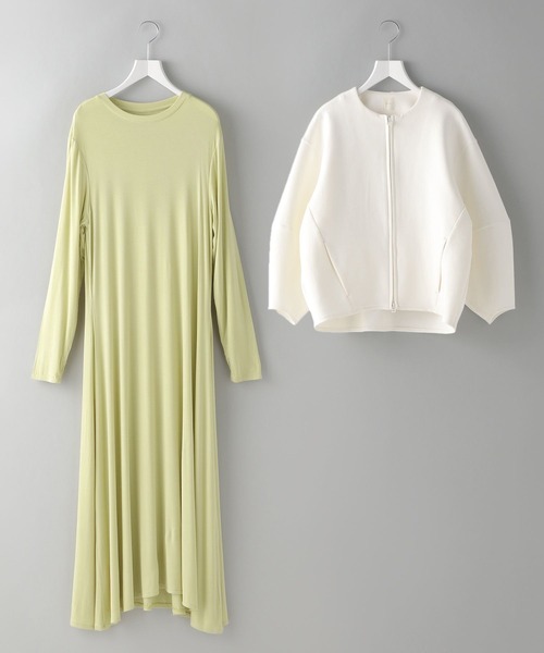 e/rm（イーアールエム）の「【e/rm】パフカーディガンセットワンピース（ワンピース・レディース・ブラック/グレー/オフホワイト・FREE）」の15枚目の写真