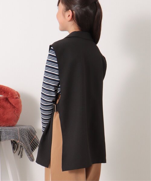 ikka(イッカ)の「サイドオープンテーラードジレ(120~160cm)(ベスト・キッズ・ブラック・120/130/140/150/160)」の12枚目の写真