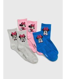 3足セット GAPロゴ クルーソックス (キッズ)