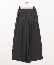 【洗える】ジョーゼットワイドパンツ