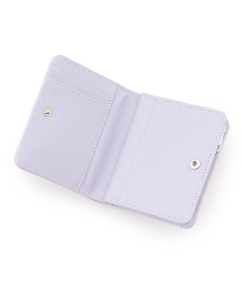 PINK-latte（ピンクラテ）の「◆もこもこ犬モチーフミニ財布（財布・キッズ・ライトブルー/ライトパープル/ライトグリーン・00）」の7枚目の写真