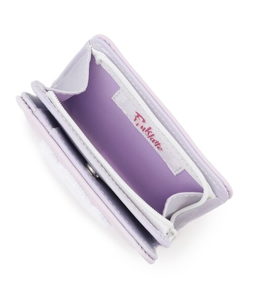 PINK-latte（ピンクラテ）の「◆もこもこ犬モチーフミニ財布（財布・キッズ・ライトブルー/ライトパープル/ライトグリーン・00）」の9枚目の写真