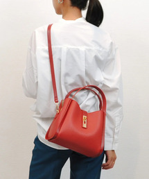 カシュカシュ cachecache / 3レイヤーヒネリ金具2wayトート