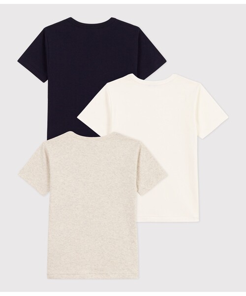 PETIT BATEAU(プチバトー)の「半袖Tシャツ3枚組(インナーウェア/肌着・キッズ・その他・6YEAR/8YEAR/10YEAR/12YEAR)」の5枚目の写真