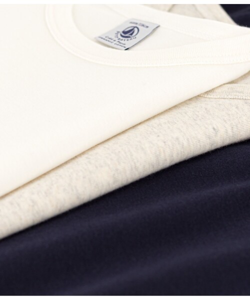 PETIT BATEAU(プチバトー)の「半袖Tシャツ3枚組(インナーウェア/肌着・キッズ・その他・6YEAR/8YEAR/10YEAR/12YEAR)」の4枚目の写真