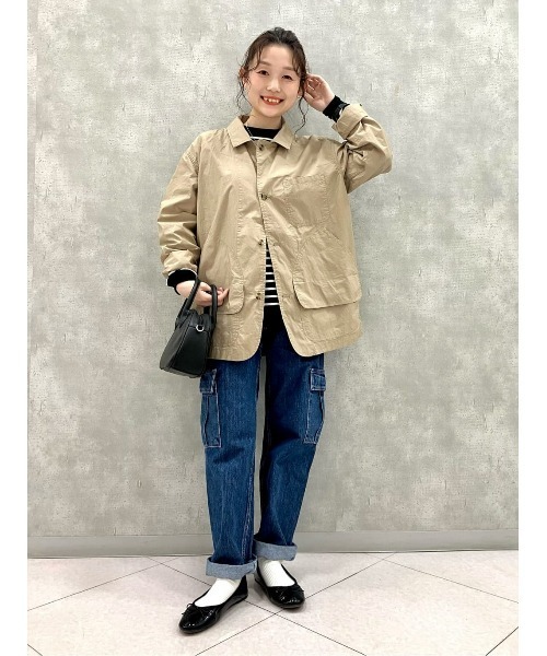 Salt&Pepper(ソルトアンドペッパー)の「【Salt&Pepper】ワークジャケット(カバーオール・メンズ・ネイビー/サックスブルー/ベージュ・M/XL/L)」の6枚目の写真