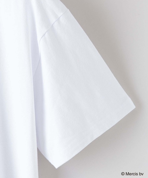 Miffy（ ミッフィー）の「【 MIFFY/ミッフィー】コラボ Tシャツ ドロップショルダー 　オーバーサイズ（Tシャツ/カットソー・メンズ・ピンク系その他/オフホワイト/ブルー系その他/ホワイト・MEDIUM/SMALL/X-LARGE/LARGE）」の12枚目の写真