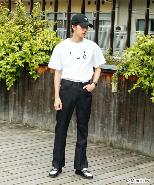 Miffy（ ミッフィー）の「【 MIFFY/ミッフィー】コラボ Tシャツ ドロップショルダー 　オーバーサイズ（Tシャツ/カットソー・メンズ・ピンク系その他/オフホワイト/ブルー系その他/ホワイト・MEDIUM/SMALL/X-LARGE/LARGE）」の17枚目の写真