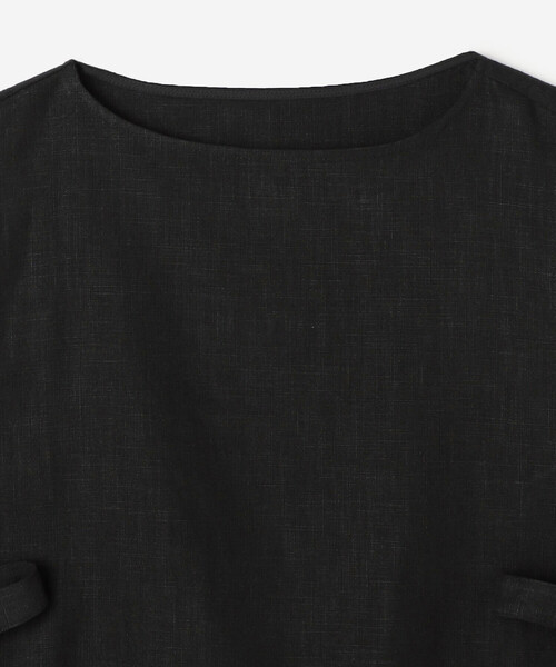Bshop（ビショップ）の「eunoia | リネン ショートベスト WOMEN