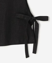Bshop（ビショップ）の「eunoia | リネン ショートベスト WOMEN
