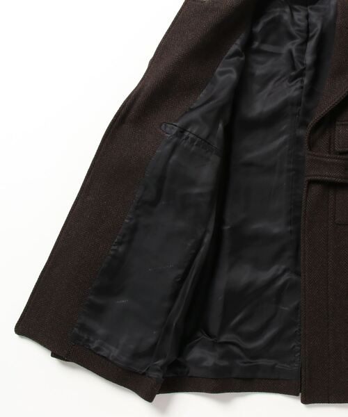 MR.GENTLEMAN(ミスタージェントルマン)の「【MISTERGENTLEMAN/ミスタージェントルマン】BELTED TAYLORED JACKET(テーラードジャケット・メンズ・ブラウン/ブラック・M/L)」の3枚目の写真