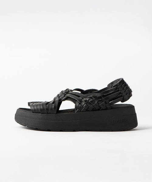 MALIBU SANDALS(マリブサンダルズ)の「MALIBU SANDALS / "CANYON PLATFORM" サンダル(サンダル・レディース・ブラック/ホワイト・5/6/7/8/9/10/4/11/6.5)」の6枚目の写真