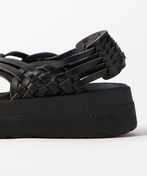 MALIBU SANDALS(マリブサンダルズ)の「MALIBU SANDALS / "CANYON PLATFORM" サンダル(サンダル・レディース・ブラック/ホワイト・5/6/7/8/9/10/4/11/6.5)」の9枚目の写真