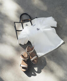 JILL by JILL STUART | エンブレムシシュウTシャツ　WEB限定カラー：ミモザイエロー(Tシャツ/カットソー)