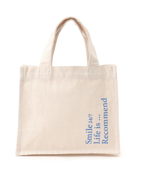 SHOO・LA・RUE（シューラルー）の「◆マルシェバッグ ミニサイズ（トートバッグ・レディース・カーキ/アイボリー/ブルー/ベージュ・00）」の2枚目の写真