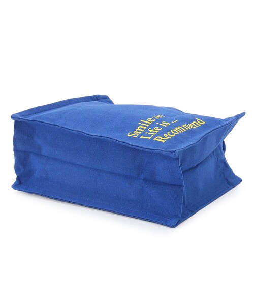 SHOO・LA・RUE（シューラルー）の「◆マルシェバッグ ミニサイズ（トートバッグ・レディース・カーキ/アイボリー/ブルー/ベージュ・00）」の9枚目の写真