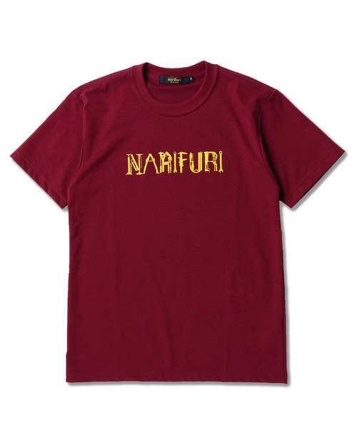 narifuri（ナリフリ）の「クイックドライTシャツ（Tシャツ/カットソー・メンズ・ブラック/ワイン・SMALL/MEDIUM/LARGE/X-LARGE）」の2枚目の写真