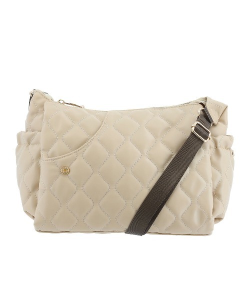 SALON de RUBAN(サロンドルヴァン)の「【SALON de RUBAN / サロン ド ルヴァン】 10 POCKETS ショルダー(ショルダーバッグ・レディース・ブラック/グレー/ネイビー/ブルー/ライトグレー/ピンク/ホワイト/ダークグレー/ベージュ・FREE)」の6枚目の写真