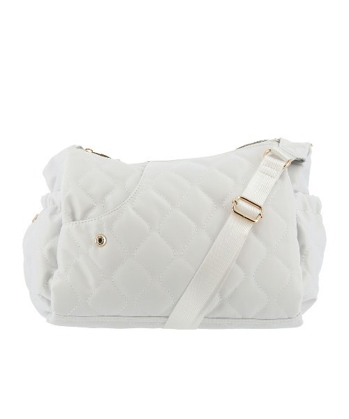 SALON de RUBAN(サロンドルヴァン)の「【SALON de RUBAN / サロン ド ルヴァン】 10 POCKETS ショルダー(ショルダーバッグ・レディース・ブラック/グレー/ネイビー/ブルー/ライトグレー/ピンク/ホワイト/ダークグレー/ベージュ・FREE)」の2枚目の写真