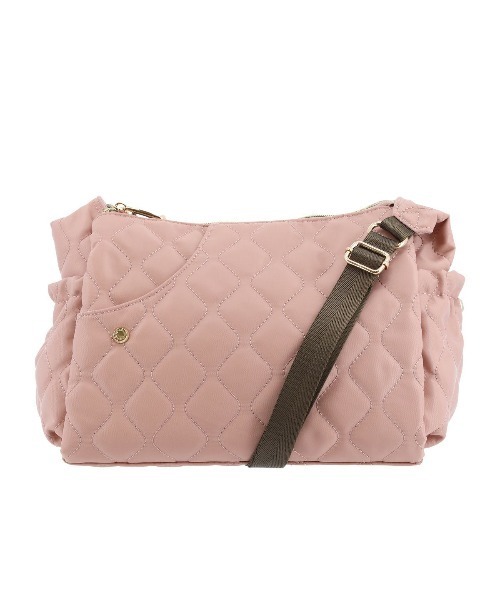 SALON de RUBAN(サロンドルヴァン)の「【SALON de RUBAN / サロン ド ルヴァン】 10 POCKETS ショルダー(ショルダーバッグ・レディース・ブラック/グレー/ネイビー/ブルー/ライトグレー/ピンク/ホワイト/ダークグレー/ベージュ・FREE)」の9枚目の写真