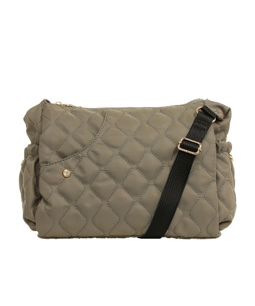 SALON de RUBAN(サロンドルヴァン)の「【SALON de RUBAN / サロン ド ルヴァン】 10 POCKETS ショルダー(ショルダーバッグ・レディース・ブラック/グレー/ネイビー/ブルー/ライトグレー/ピンク/ホワイト/ダークグレー/ベージュ・FREE)」の5枚目の写真