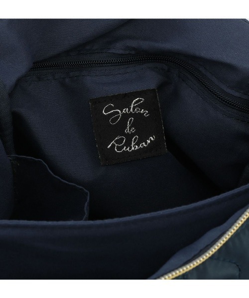 SALON de RUBAN(サロンドルヴァン)の「【SALON de RUBAN / サロン ド ルヴァン】 10 POCKETS ショルダー(ショルダーバッグ・レディース・ブラック/グレー/ネイビー/ブルー/ライトグレー/ピンク/ホワイト/ダークグレー/ベージュ・FREE)」の17枚目の写真