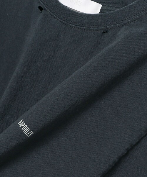 VAPORIZE（ヴェイパライズ）の「VAPORIZE / Damage Logo T-shirt（Tシャツ/カットソー・メンズ・ナチュラル/ブラック・LARGE/X-LARGE）」の10枚目の写真