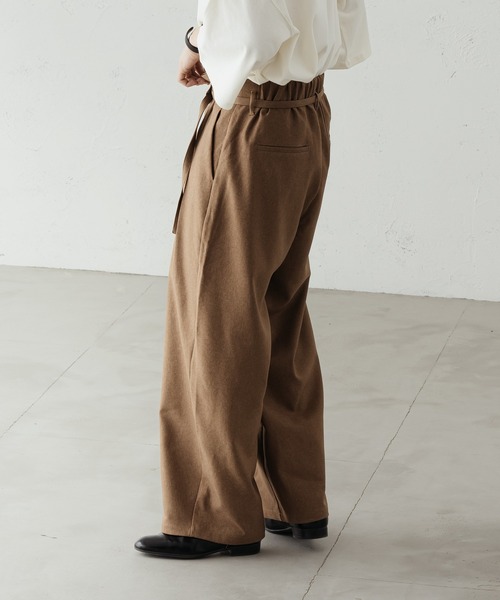 epnok（エプノック）の「ハイウエストタックワイドパンツ（その他パンツ・メンズ・ブラック/カーキ/ベージュ・SMALL/MEDIUM/LARGE）」の22枚目の写真