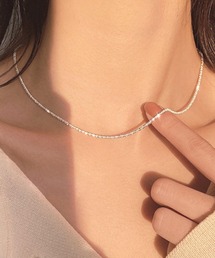 Futier land（フューティアランド）の「スリムツイストチェーンネックレス（ネックレス）」