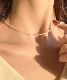 Futier land（フューティアランド）の「スリムツイストチェーンネックレス（ネックレス）」